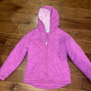 Faded Glory Pink Kids Puffer Jacket